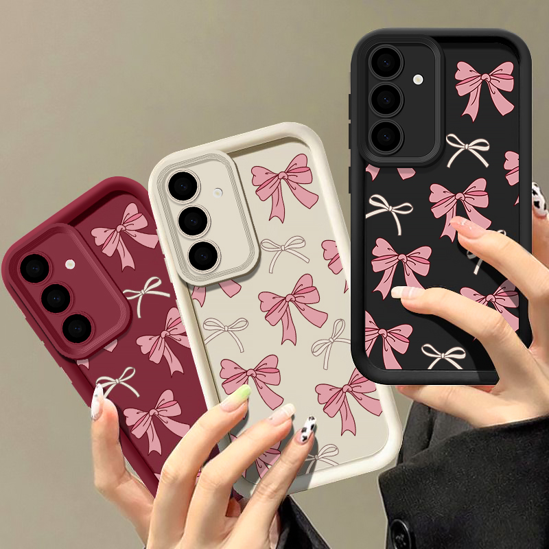 Bow Tie Silicone Case For Sams - Samsung Galaxy A55 评论和价格