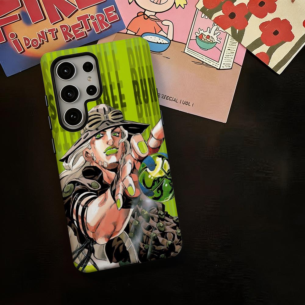 Hot cool Anime J-JOJO Steel Ba - Samsung Galaxy S24 评论和价格